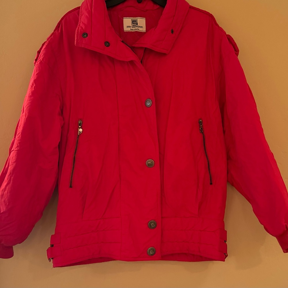 Peter Steinbronn Red Ski Jacket - image 3